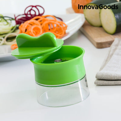 Cortador de Verduras en Espiral 3 en 1 InnovaGoods IG117919 blanco, verde (Reacondicionado A+)