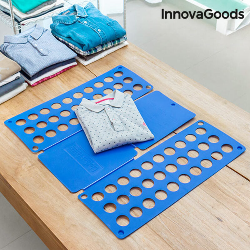 Doblador de Ropa InnovaGoods IG115106 Azul Plegable (Reacondicionado A)