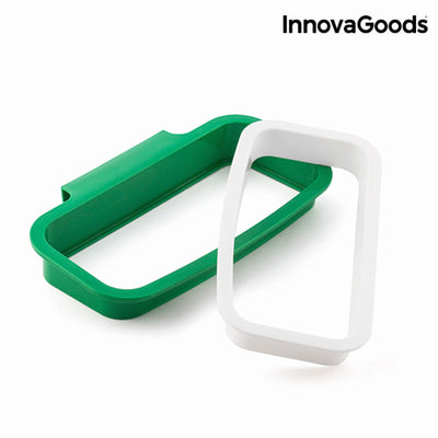 Secchio della spazzatura InnovaGoods Home Houseware Bianco/Verde (Ricondizionati A+)