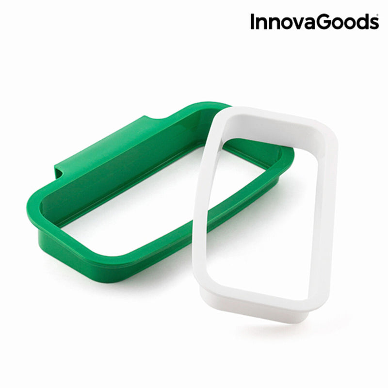 Poubelle InnovaGoods Home Houseware Blanc/Vert (Reconditionné A+)