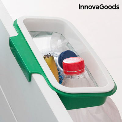 Cubo de basura InnovaGoods Home Houseware Blanco/Verde (Reacondicionado A+)