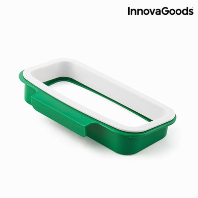 Cubo de basura InnovaGoods Home Houseware Blanco/Verde (Reacondicionado A+)