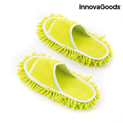 Pantofole Mocio Mop&Go InnovaGoods ‎V0100918 Unisex Ergonomico (Ricondizionati A+)