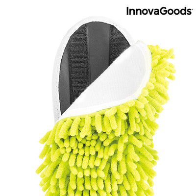 Pantofole Mocio Mop&Go InnovaGoods ‎V0100918 Unisex Ergonomico (Ricondizionati A+)