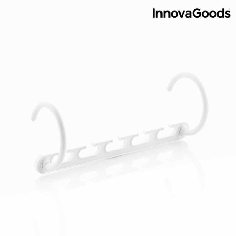 Organizador de Perchas para 40 Prendas InnovaGoods Plusrobe Blanco 24 Piezas (Reacondicionado A+)