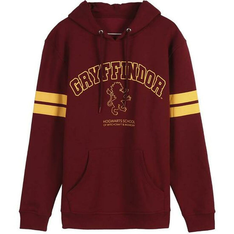 Herren Sweater mit Kapuze Harry Potter GRYFFINDOR (Restauriert A)