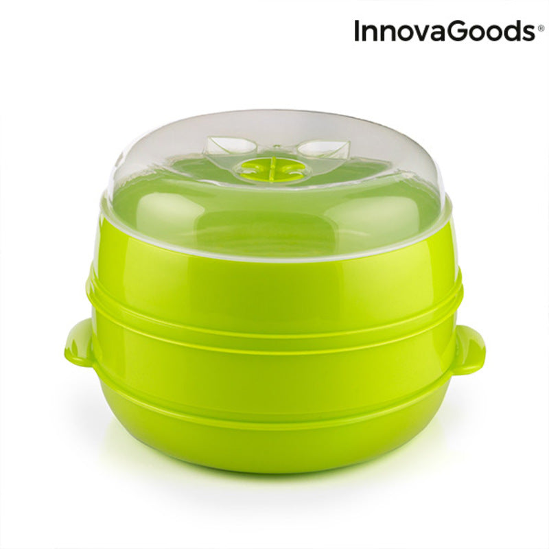 Food Steamer InnovaGoods Green (Refurbished A+)