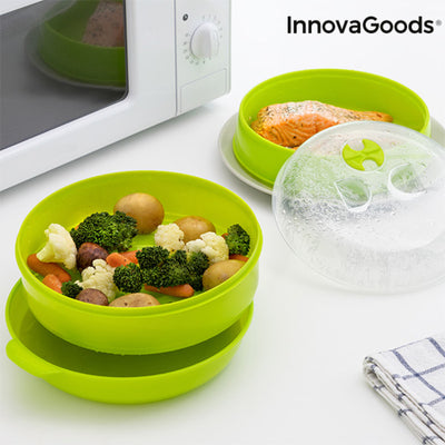 Food Steamer InnovaGoods Green (Refurbished A+)