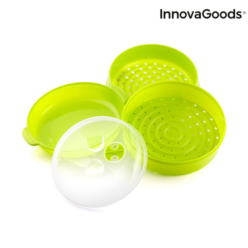 Food Steamer InnovaGoods Green (Refurbished A+)