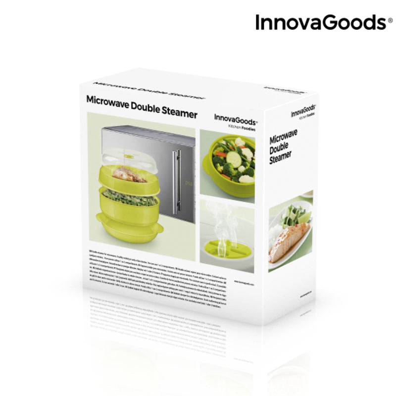 Food Steamer InnovaGoods Green (Refurbished A+)