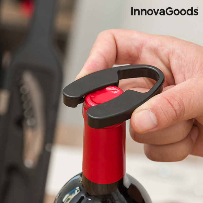 Estuche de Vino Botella InnovaGoods IG114260 Acero Inoxidable (Reacondicionado C)