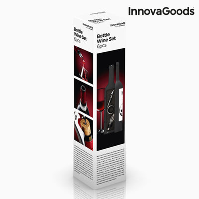 Bottle Wine Set InnovaGoods IG114260 Stainless steel (Refurbished C)