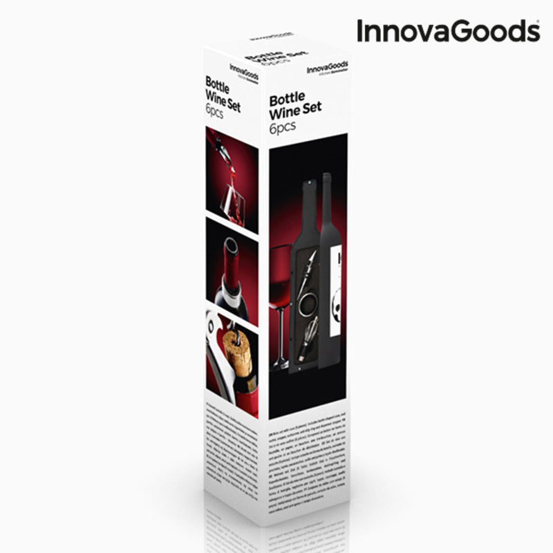 Estuche de Vino Botella InnovaGoods IG114260 Acero Inoxidable (Reacondicionado C)