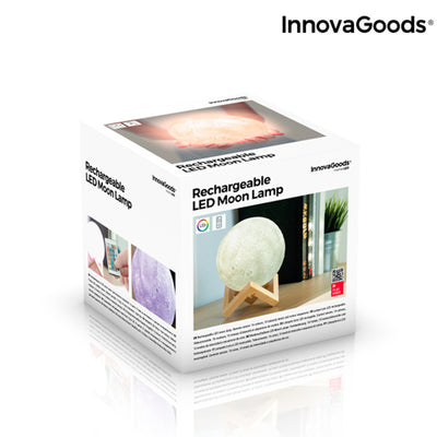 Lampada LED InnovaGoods IG814724 Luna Bianco 1,5 W (Ricondizionati A)