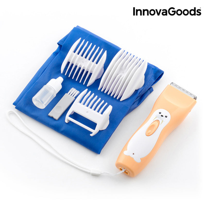 Rasoio per Capelli Senza Fili InnovaGoods IG115762 Arancio 600 mAh (Ricondizionati A)