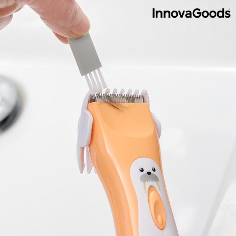 Rasoio per Capelli Senza Fili InnovaGoods IG115762 Arancio 600 mAh (Ricondizionati A)