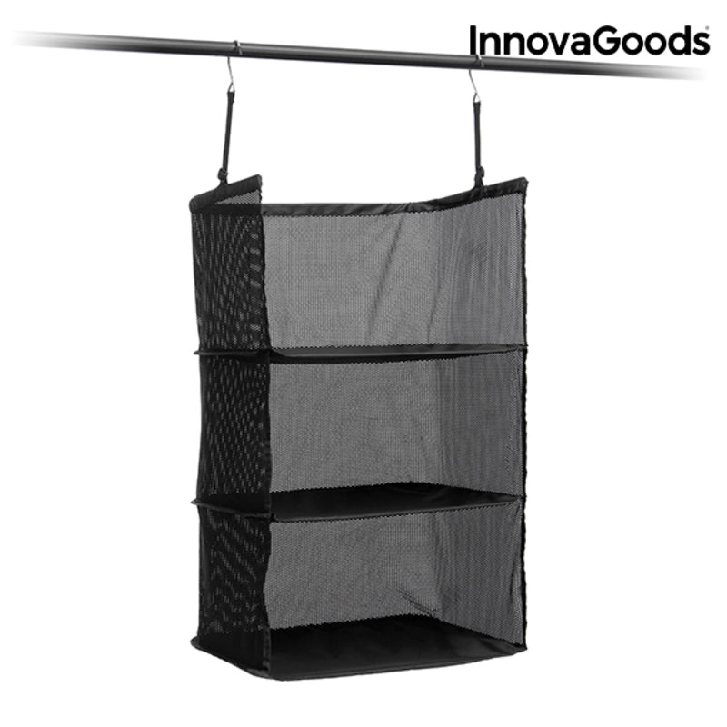 Foldable, Portable, Shelving Unit for Organising Luggage InnovaGoods IG813055 (Refurbished B)