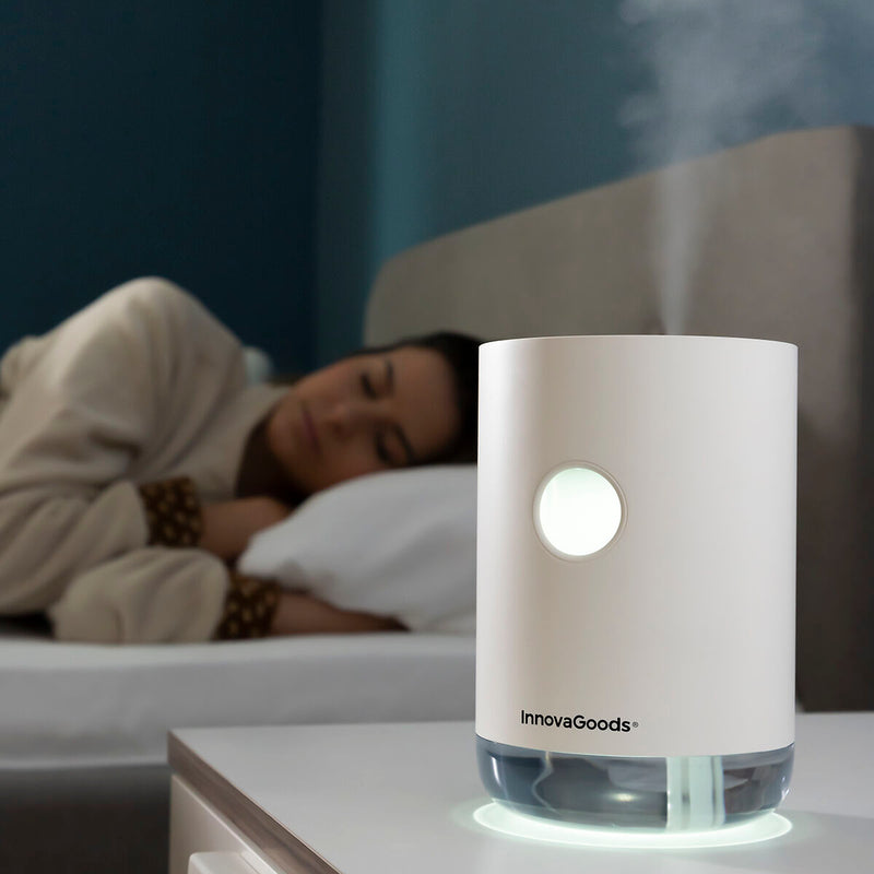 Humidificador Ultrasónico Recargable Vaupure InnovaGoods Blanco (Reacondicionado B)