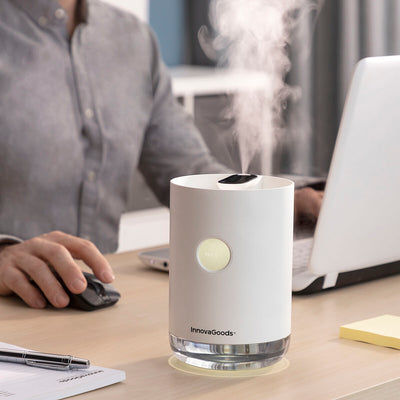 Humidificador Ultrasónico Recargable Vaupure InnovaGoods Blanco (Reacondicionado B)