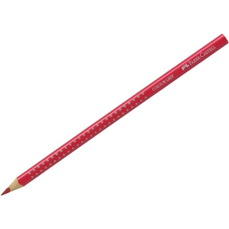 Matita Faber-Castell Colour Grip Rosso (Ricondizionati A+)