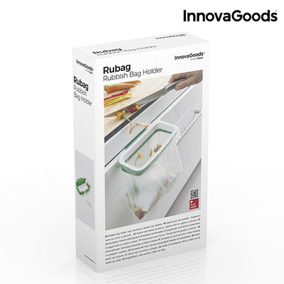 Cubo de basura InnovaGoods Home Houseware Blanco/Verde (Reacondicionado A+)